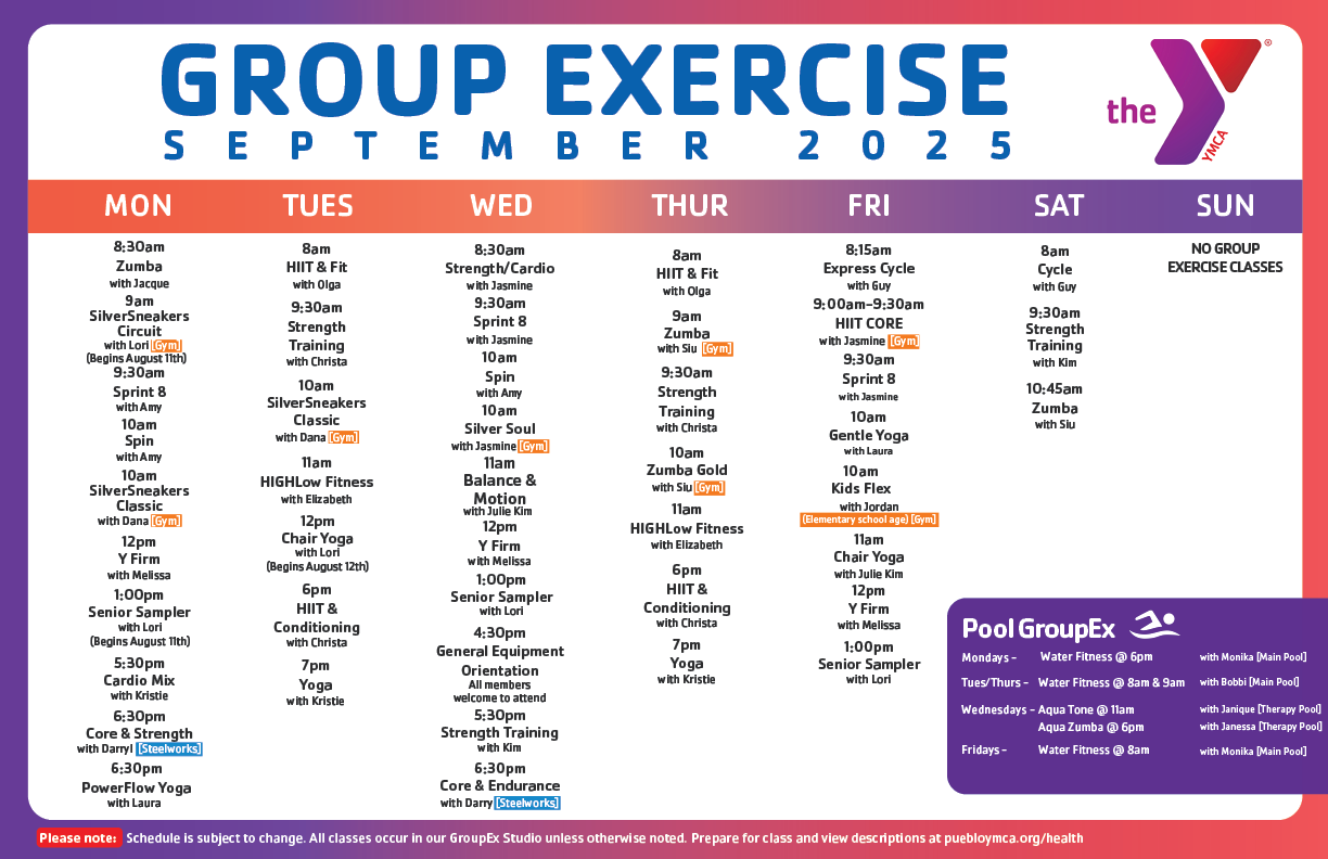 GroupEx Schedule_September