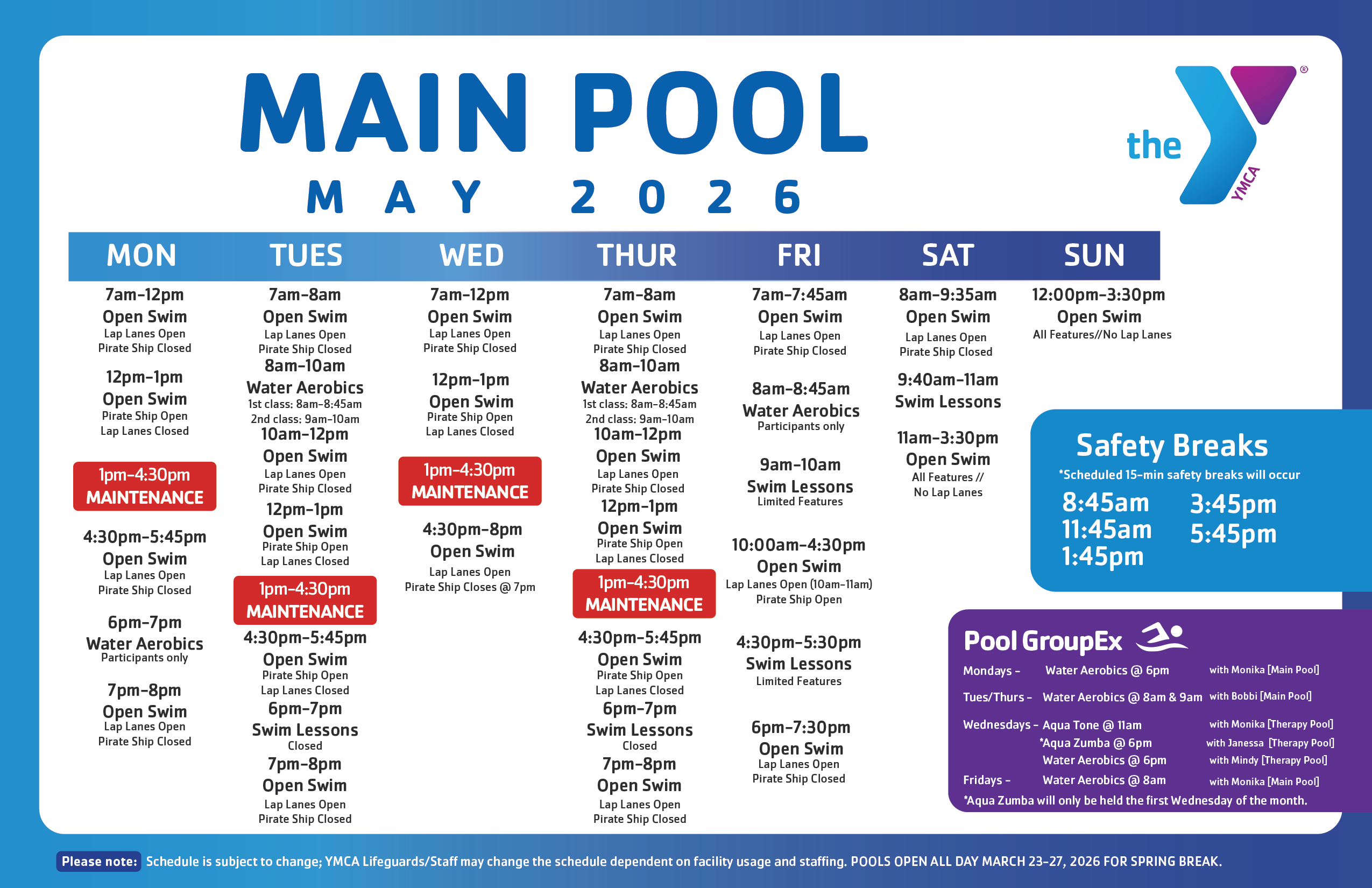 MAIN POOL MAY 2026