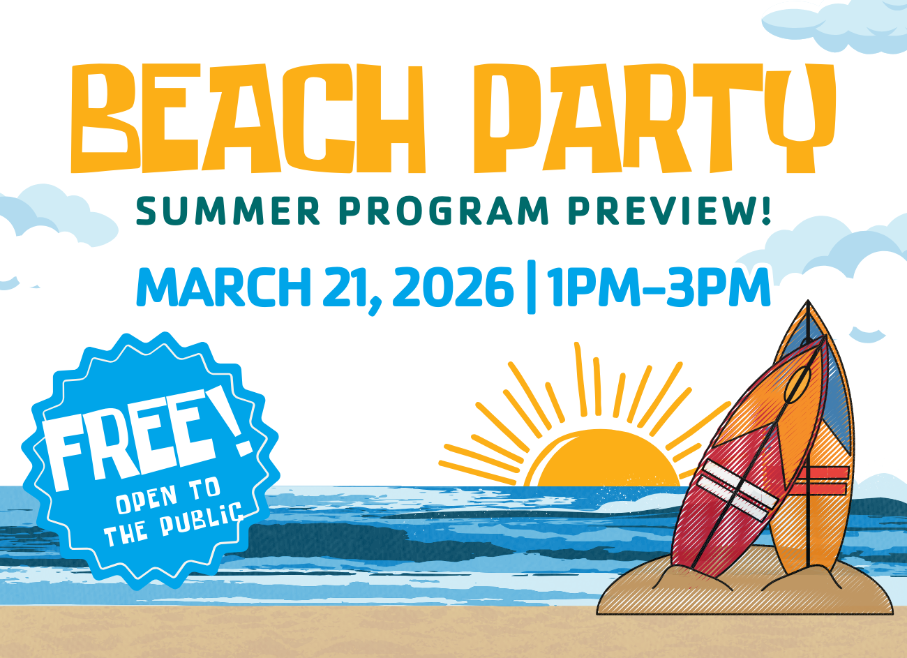 Beach Party (1300 x 943 px)